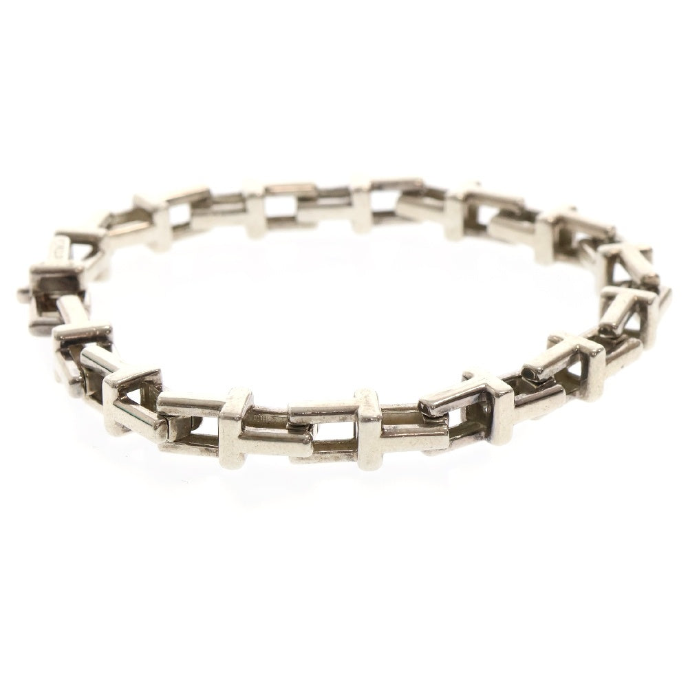 TIFFANY&Co(ティファニー) Tチェーン ブレスレット Ag925 シルバー バングル アクセサリー