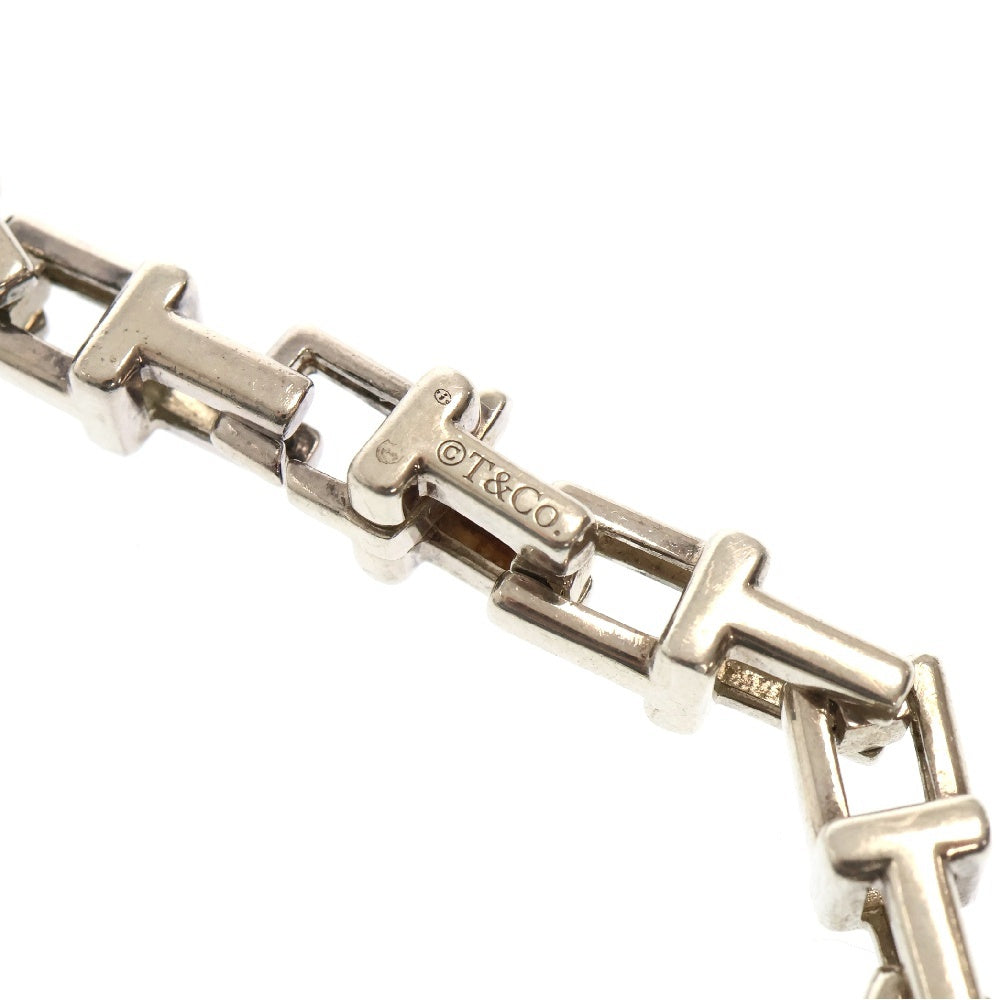 TIFFANY&Co(ティファニー) Tチェーン ブレスレット Ag925 シルバー バングル アクセサリー