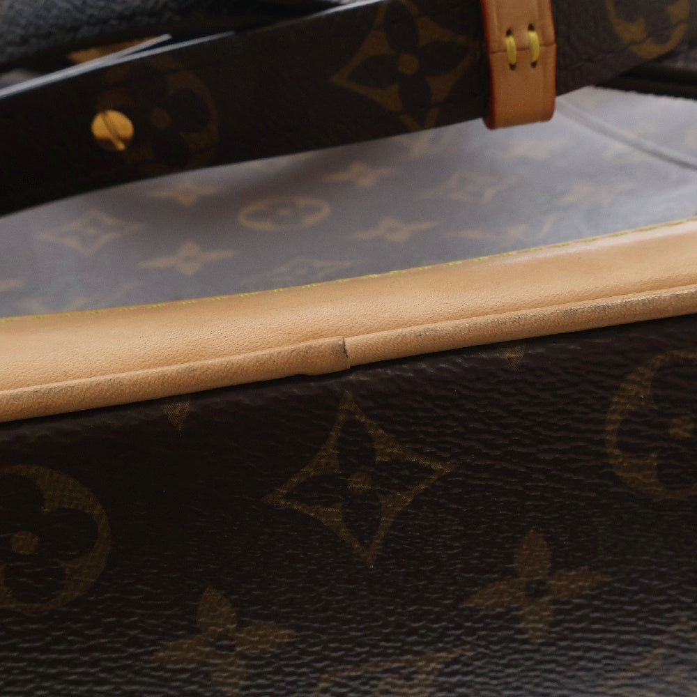 LOUIS VUITTON(ルイヴィトン) モノグラム モンスリPM バックパック リュック ブラウン PVCレザー RFID M11198