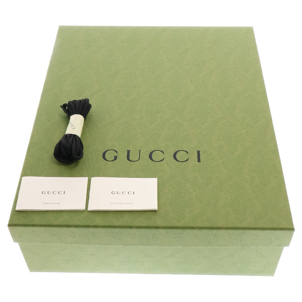 GUCCI(グッチ) GG 70mm Quilted Lace Up Boots GG キルト レースアップレザーブーツ ブラック 718386