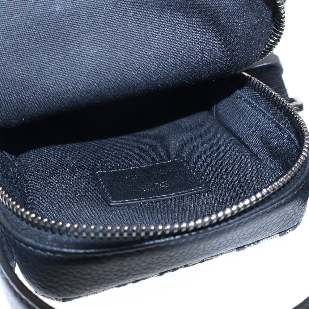 Christian Dior(クリスチャンディオール) Rider Micro Pouch ライダー マイクロポーチ トロッター オブリーク 2WAY ハンドバッグ ショルダーバッグ ベージュ×ネイビー 2OBCA326YSE_H05E