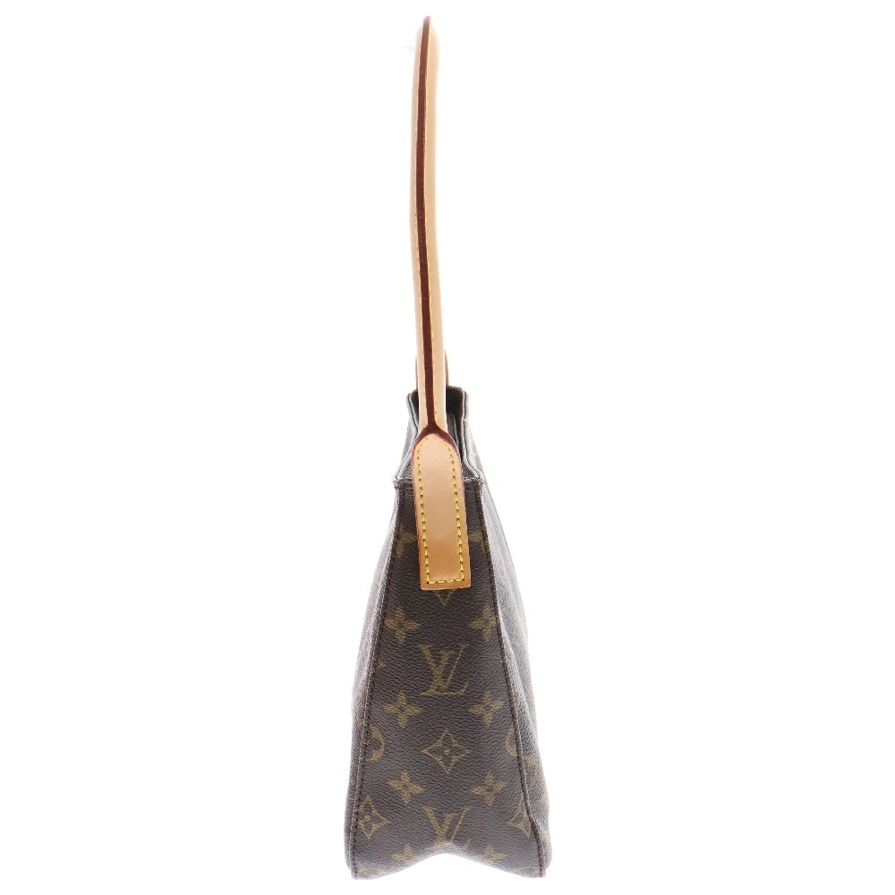 LOUIS VUITTON(ルイヴィトン) モノグラム ルーピングMM M51146 ブラウン PVC ハンドバッグ ワンショルダーバッグ