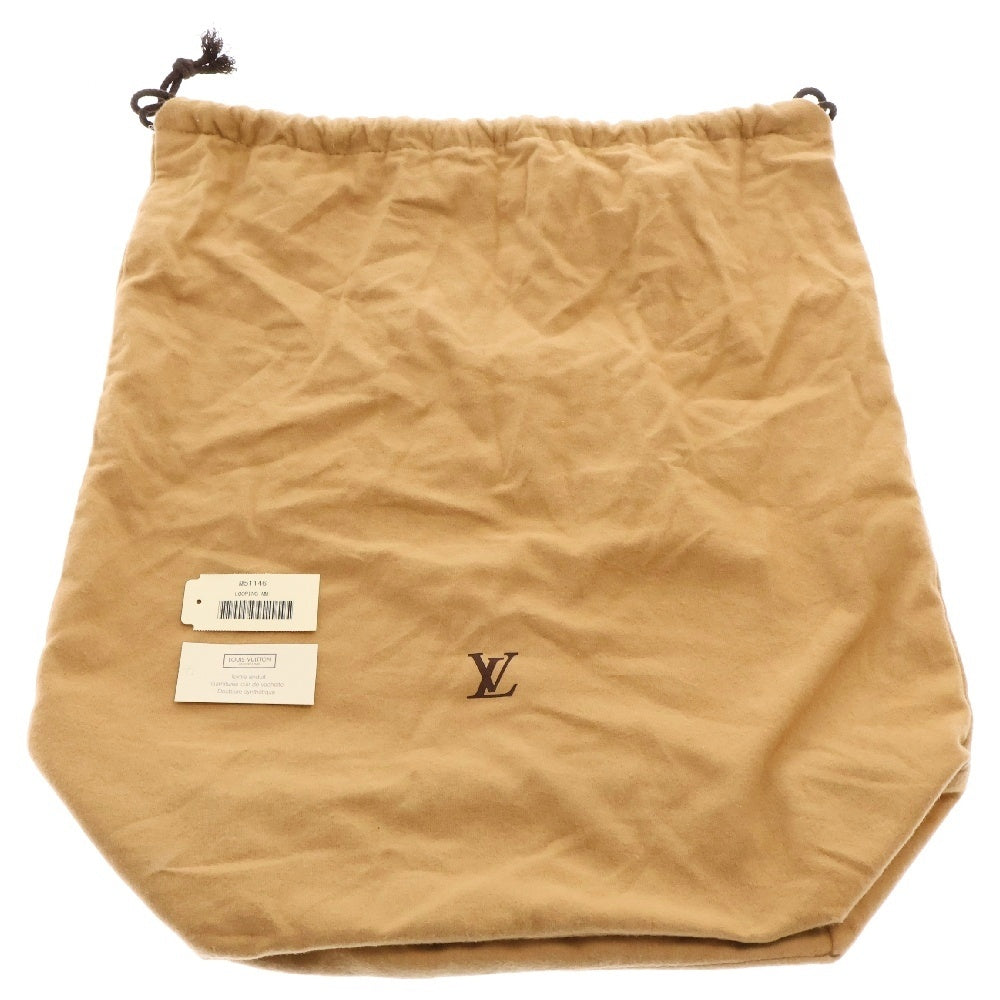 LOUIS VUITTON(ルイヴィトン) モノグラム ルーピングMM M51146 ブラウン PVC ハンドバッグ ワンショルダーバッグ