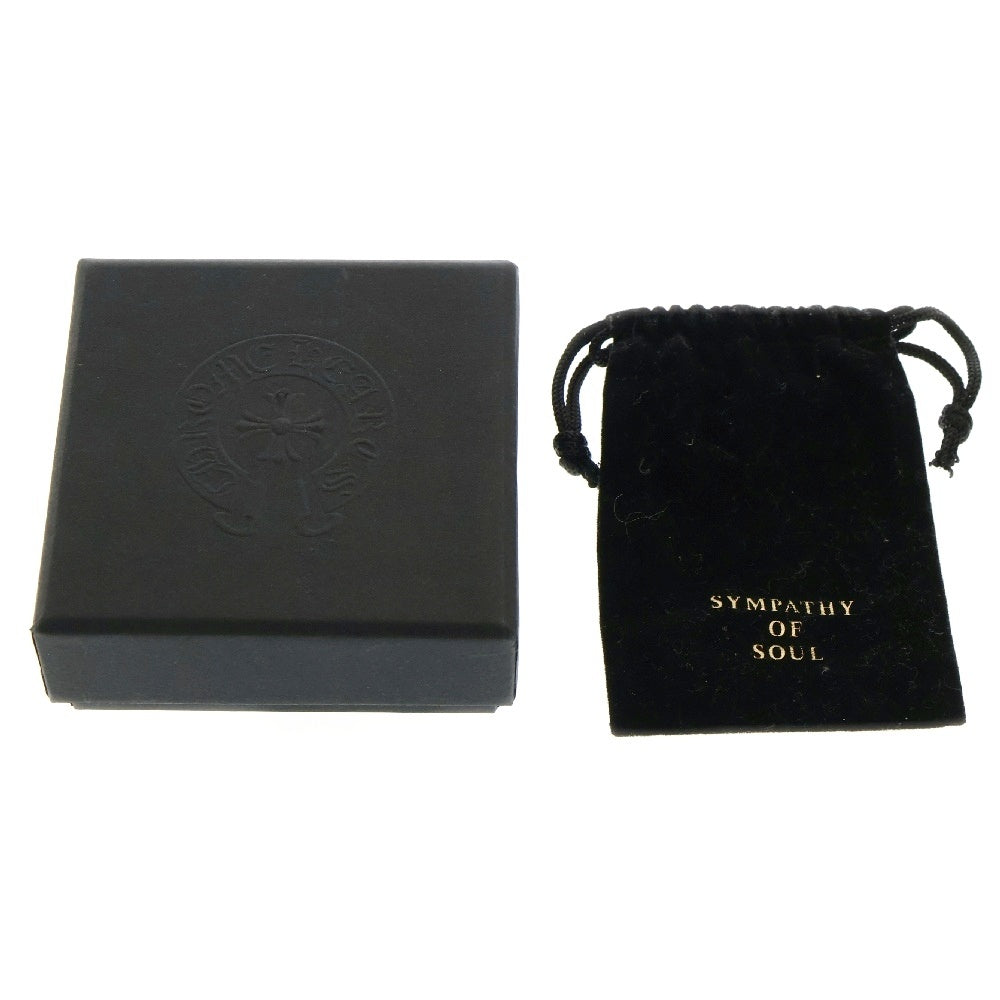 CHROME HEARTS(クロムハーツ) BABY CLSC P D ベイビークラシックフローラルクロス PAVEダイヤ シルバーリング