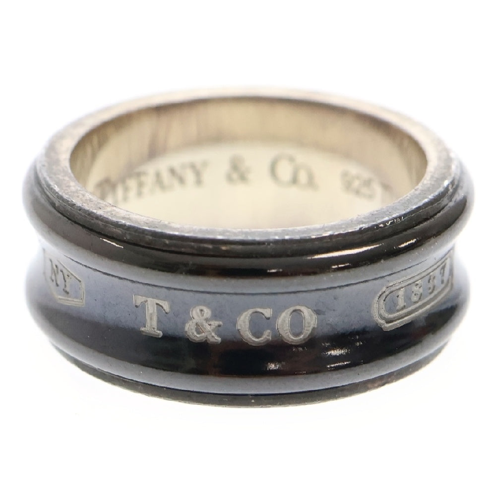 TIFFANY&Co(ティファニー) 1837 ナロー リング 925 シルバー チタン 約13号 アクセサリー 指輪