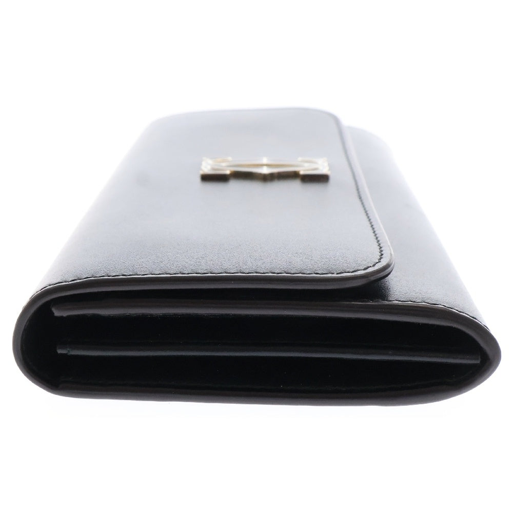 Cartier(カルティエ) ドゥーブル C 長財布 レザー ブラック ウォレット