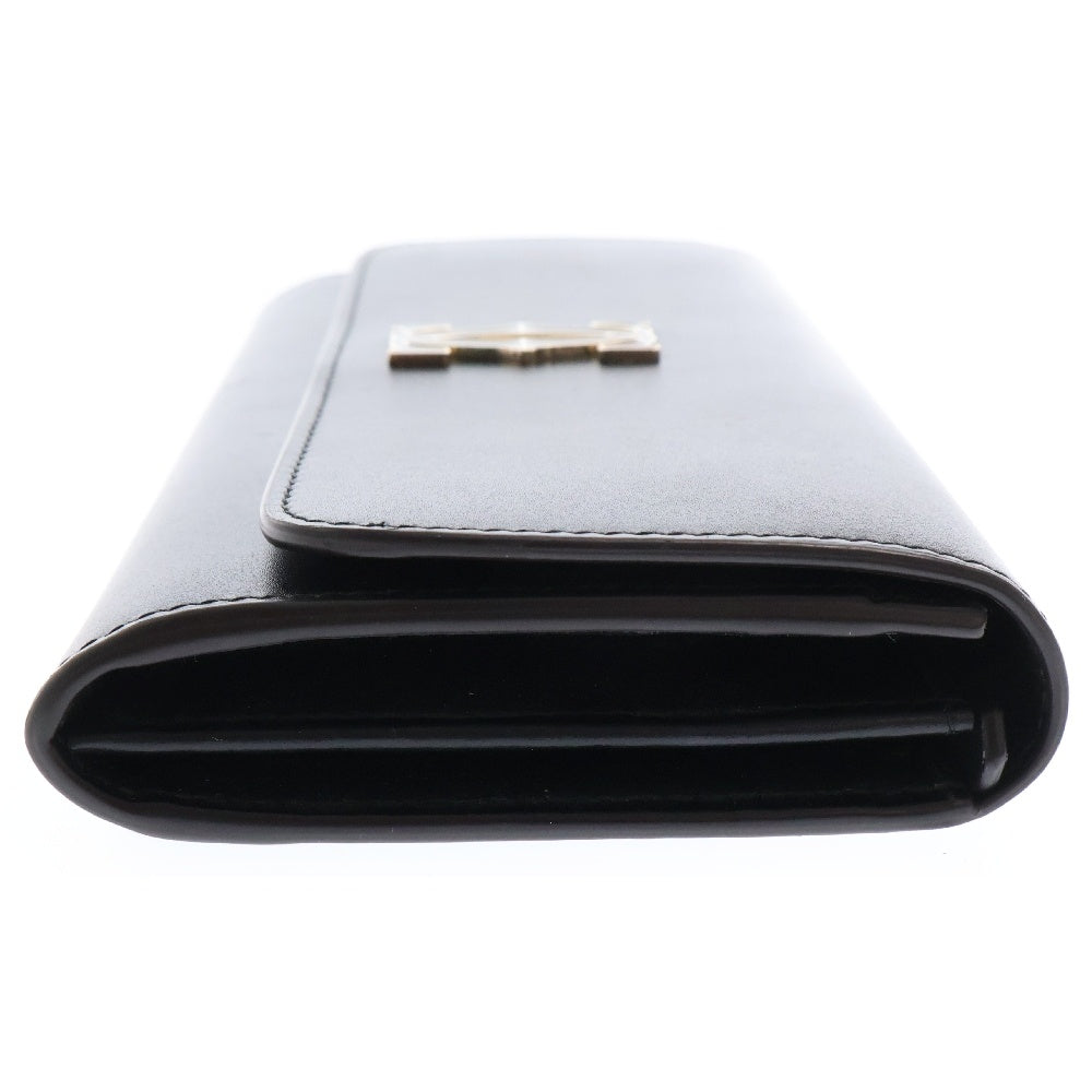 Cartier(カルティエ) ドゥーブル C 長財布 レザー ブラック ウォレット