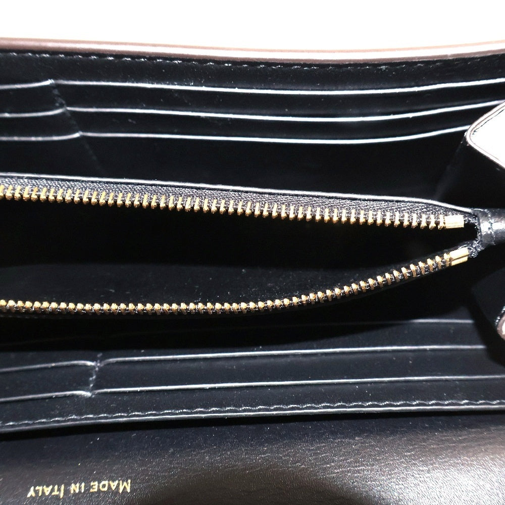 Cartier(カルティエ) ドゥーブル C 長財布 レザー ブラック ウォレット