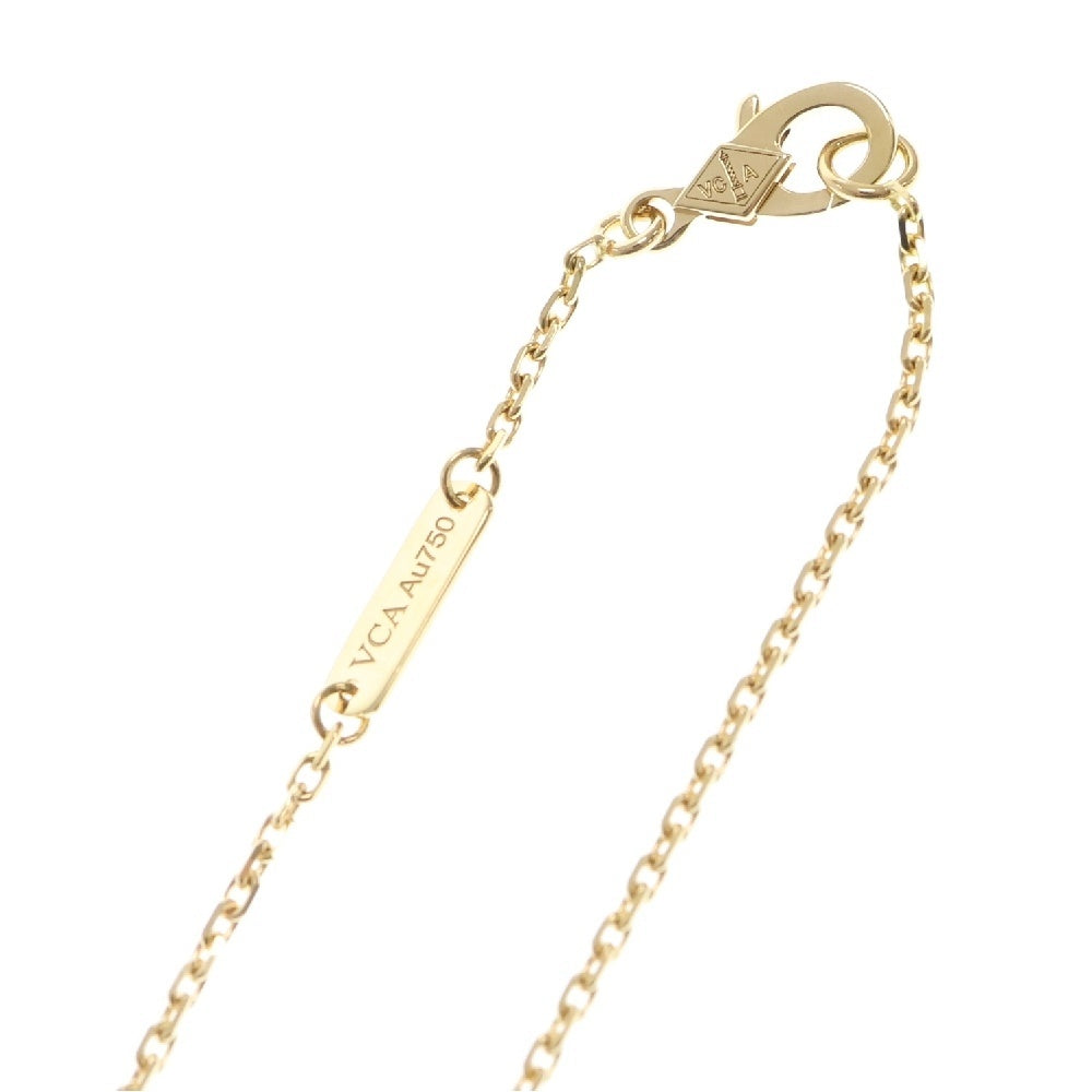 Van Cleef & Arpels(ヴァンクリーフアンドアーペル) ぺルレ マラカイト ネックレス ペンダント 750YG イエローゴールド グリーン VCARP4DM00 ジュエリー アクセサリー