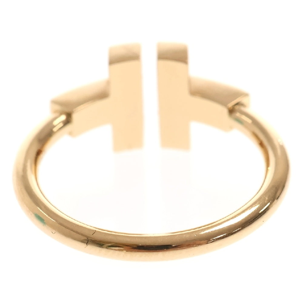 TIFFANY&Co(ティファニー) Tワイヤー リング ホワイトシェル 750 K18PG ピンクゴールド 指輪 ジュエリー