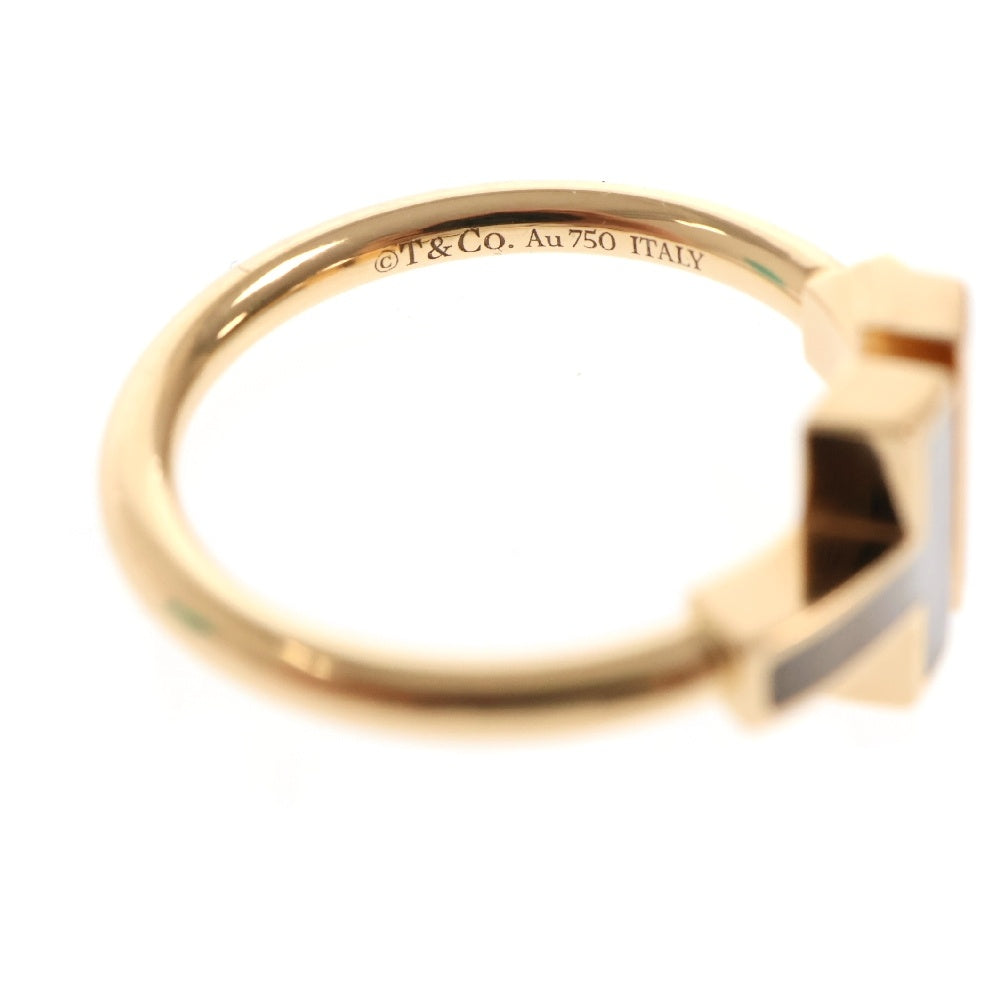TIFFANY&Co(ティファニー) Tワイヤー リング ホワイトシェル 750 K18PG ピンクゴールド 指輪 ジュエリー