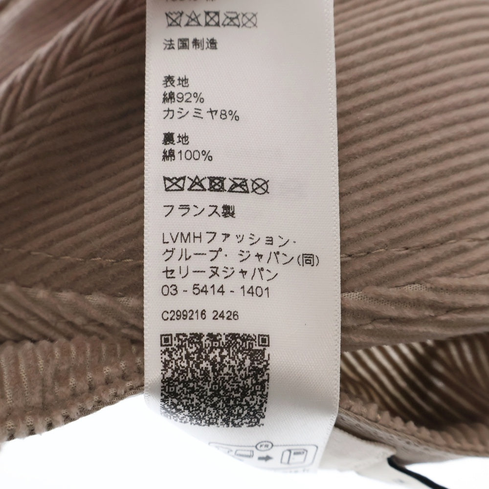 CELINE(セリーヌ) トリオンフ コーデュロイベースボールキャップ 2AUT60003 ベージュ