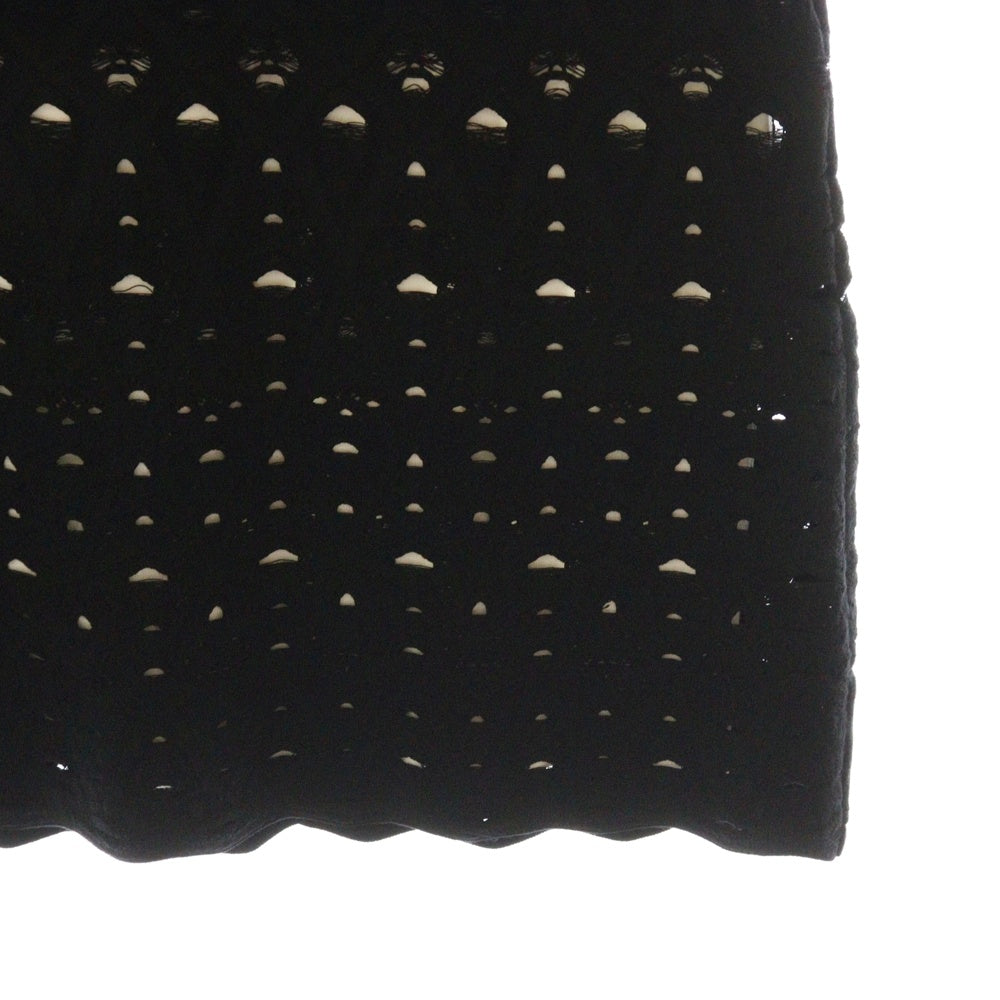 CHANEL(シャネル) ココマーク レース編み ノースリーブワンピース ブラック レディース P43418W05085