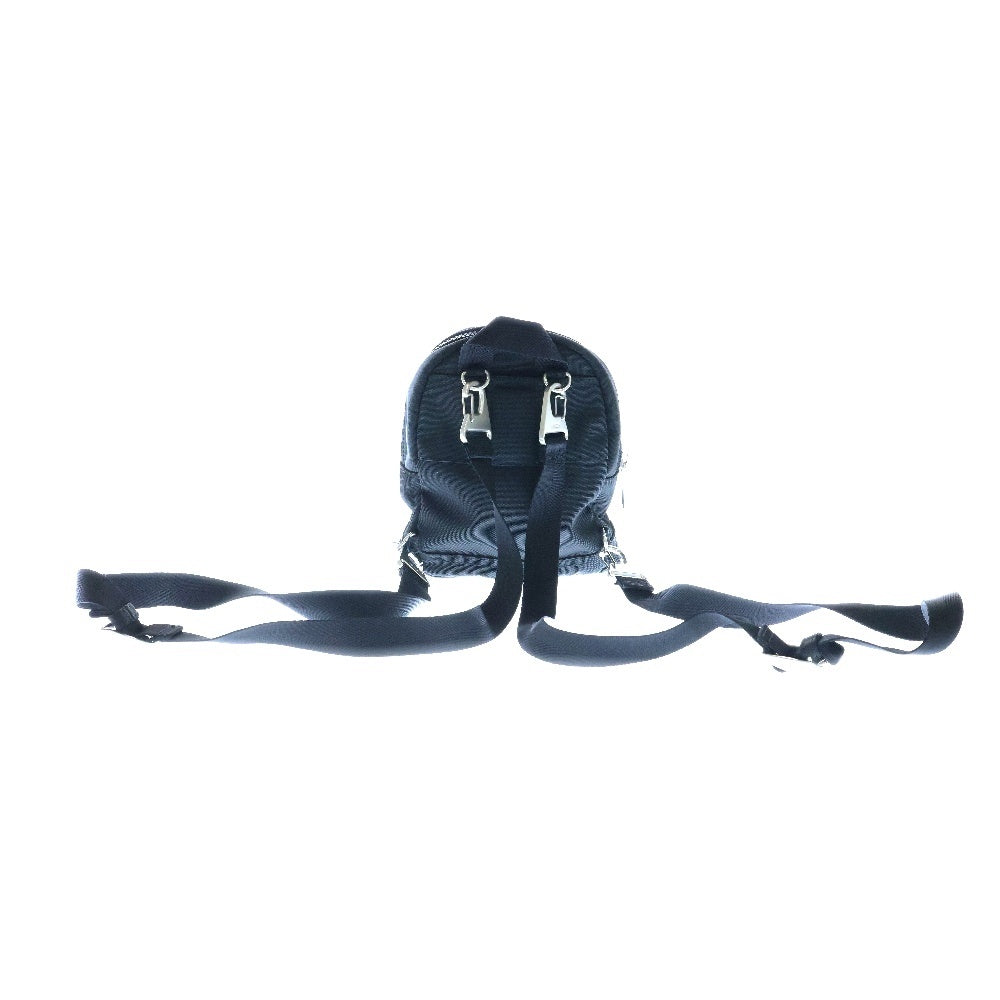 KENZO(ケンゾー) ナイロンバックパックミニ ショルダーバッグ 斜め掛けバッグ タイガー 刺繍 ブラック