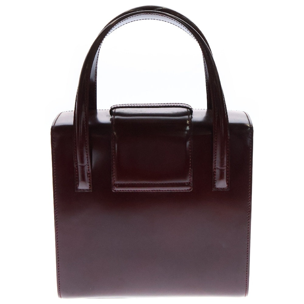 Cartier(カルティエ) パンテール マストライン レザー ハンドバッグ ボルドー