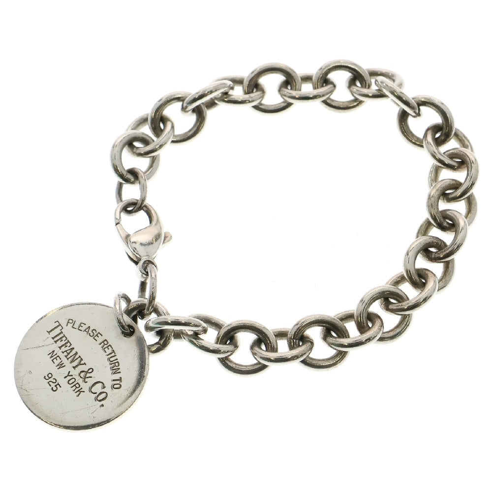 TIFFANY&Co(ティファニー) リターン トゥ ティファニー ラウンドタグ ブレスレット Ag925 シルバー アクセサリー