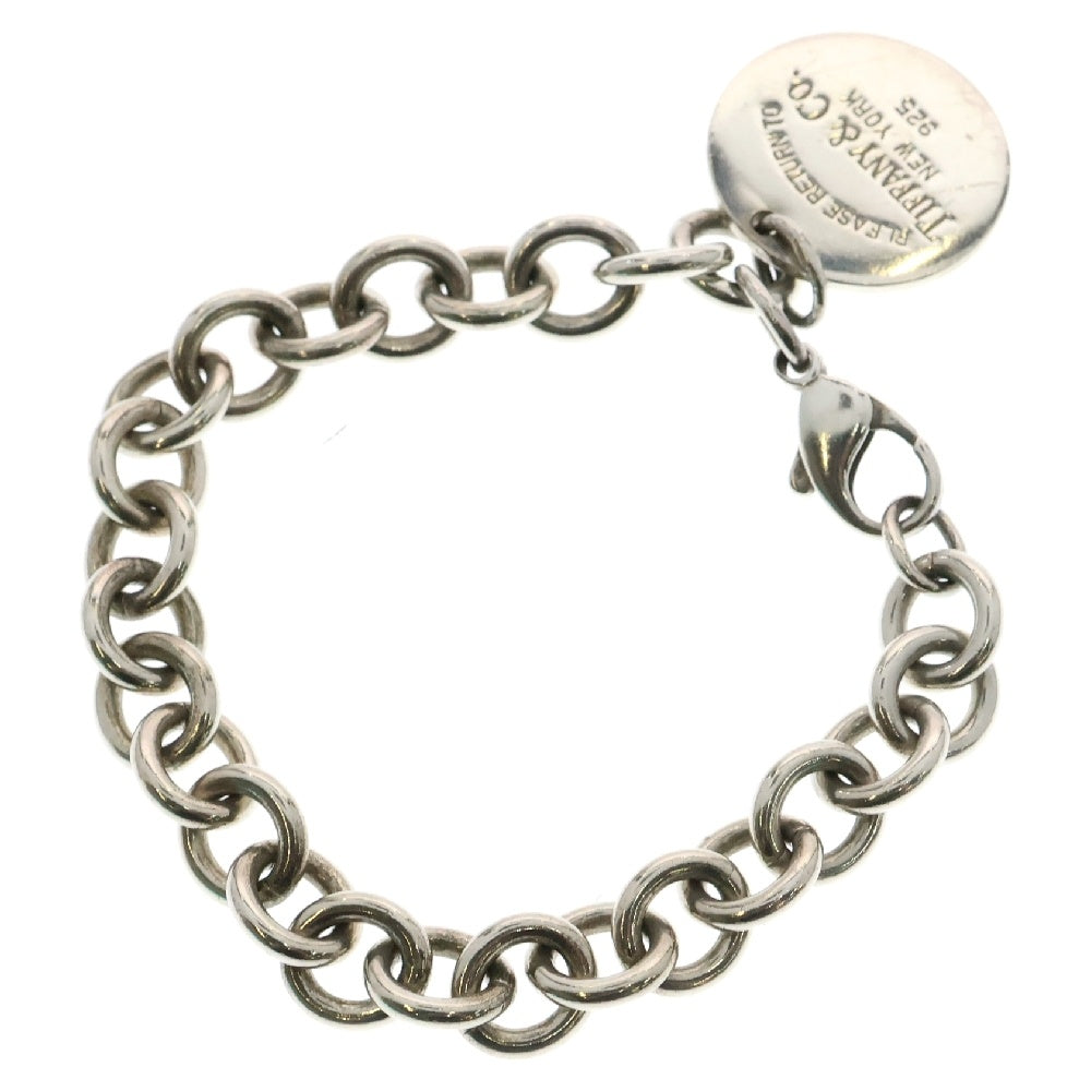 TIFFANY&Co(ティファニー) リターン トゥ ティファニー ラウンドタグ ブレスレット Ag925 シルバー アクセサリー