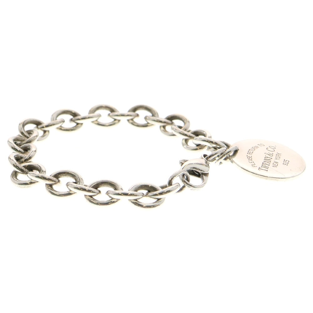 TIFFANY&Co(ティファニー) リターン トゥ ティファニー ラウンドタグ ブレスレット Ag925 シルバー アクセサリー