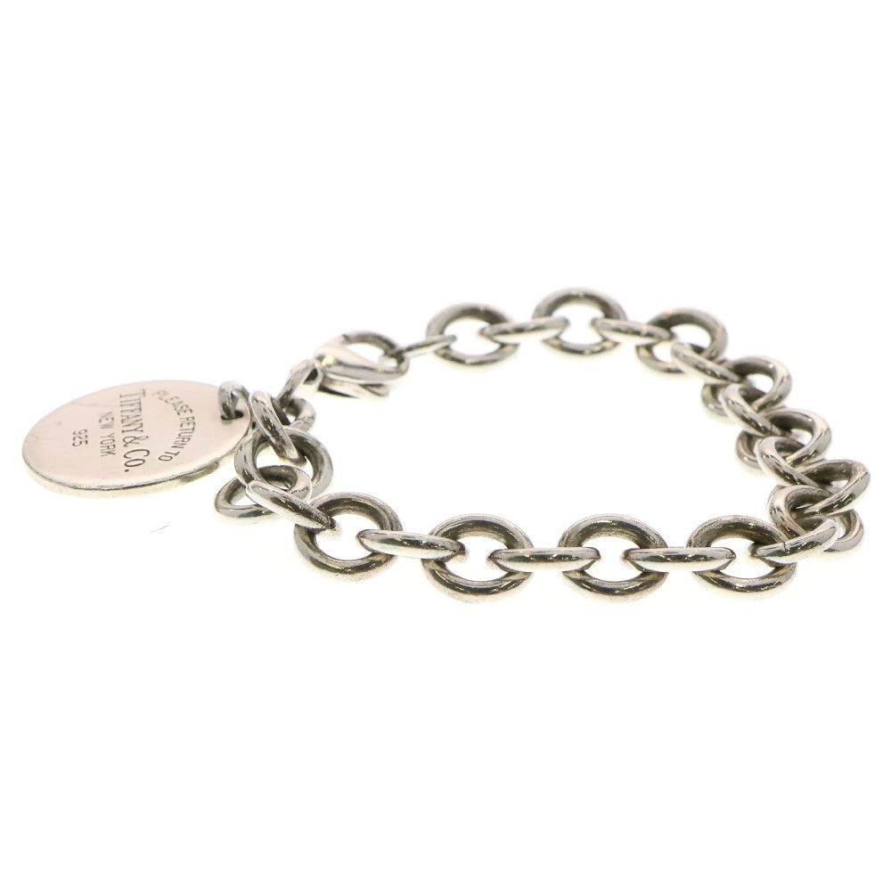 TIFFANY&Co(ティファニー) リターン トゥ ティファニー ラウンドタグ ブレスレット Ag925 シルバー アクセサリー