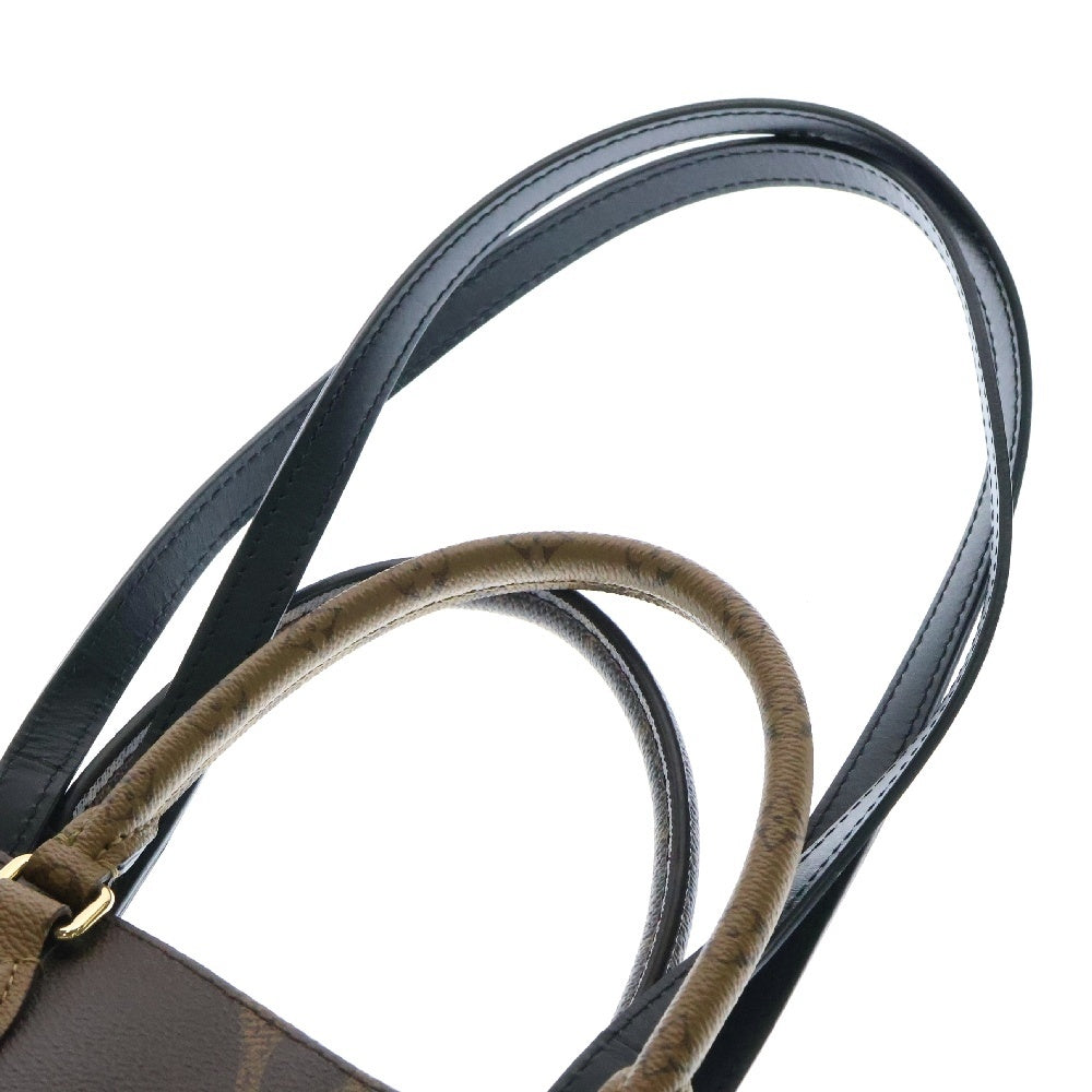 LOUIS VUITTON(ルイヴィトン) モノグラムジャイアント リバース オンザゴーMM トートバッグ ブラウン PVCレザー RFID M45321