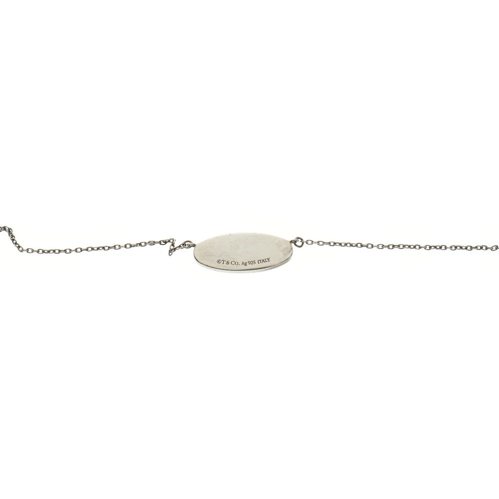 TIFFANY&Co(ティファニー) リターン トゥ オーバル IDタグ ダイヤモンド 2P ネックレス シルバー アクセサリー