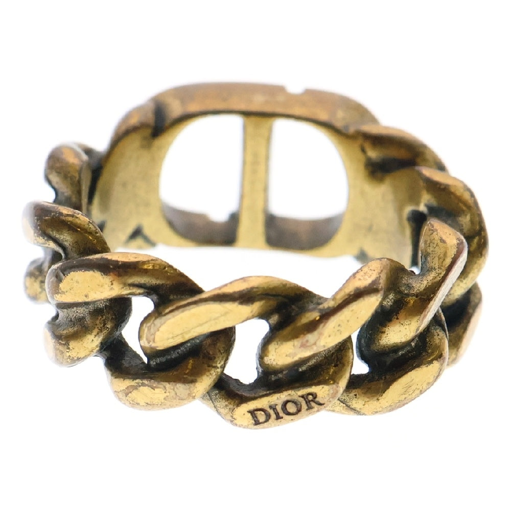 Christian Dior(クリスチャンディオール) CDロゴ モンテーニュ 指輪 リング GP ゴールド