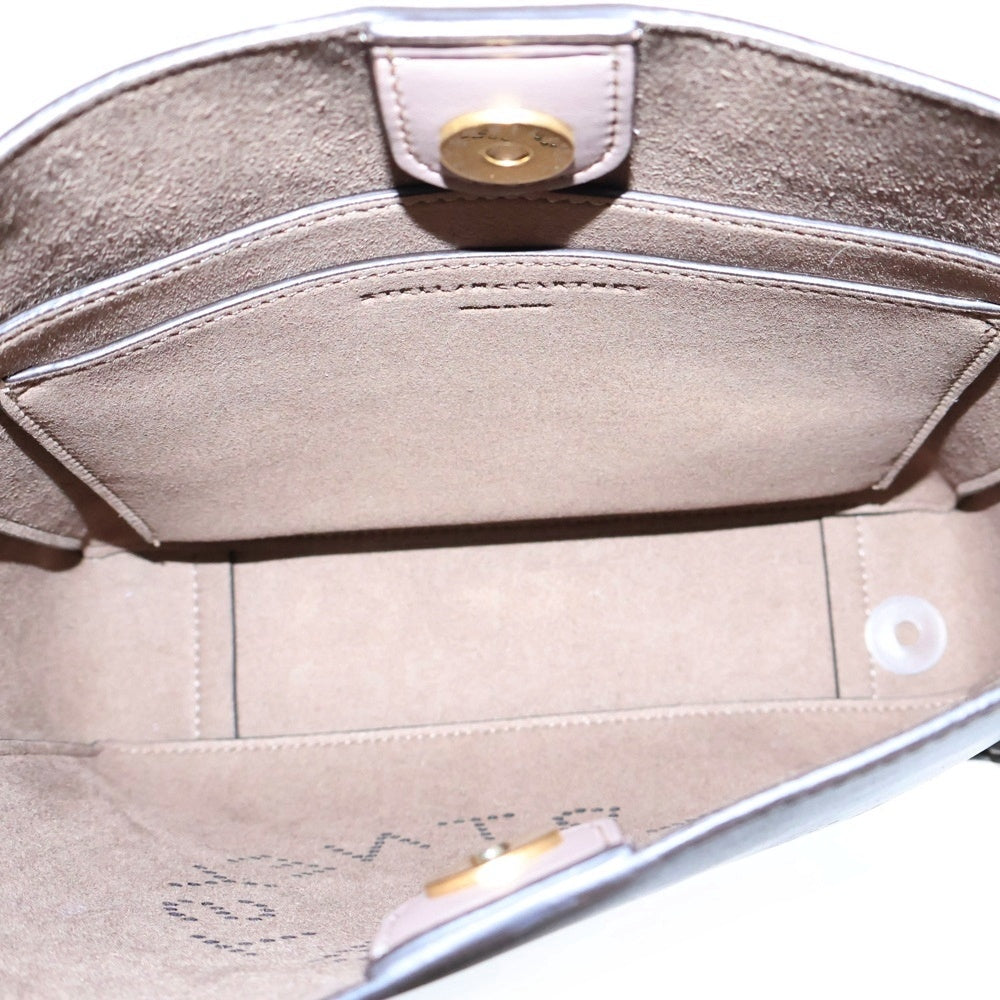 STELLA McCARTNEY(ステラマッカートニー) ショルダーバッグ ブラウン フェイクレザー ピンクベージュ ゴールド金具 70073W8542