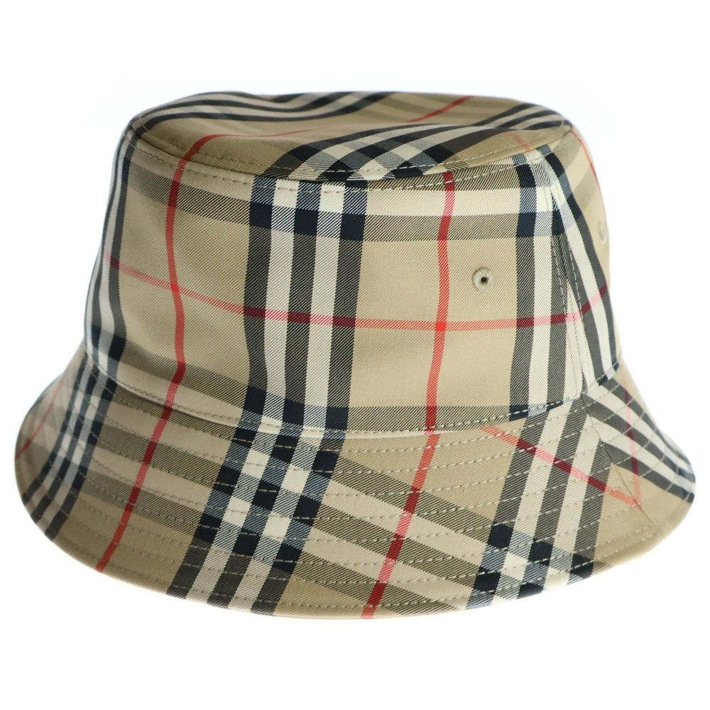 BURBERRY(バーバリー) バーバリー チェック バケットハット ベージュ コットン 8026927 帽子
