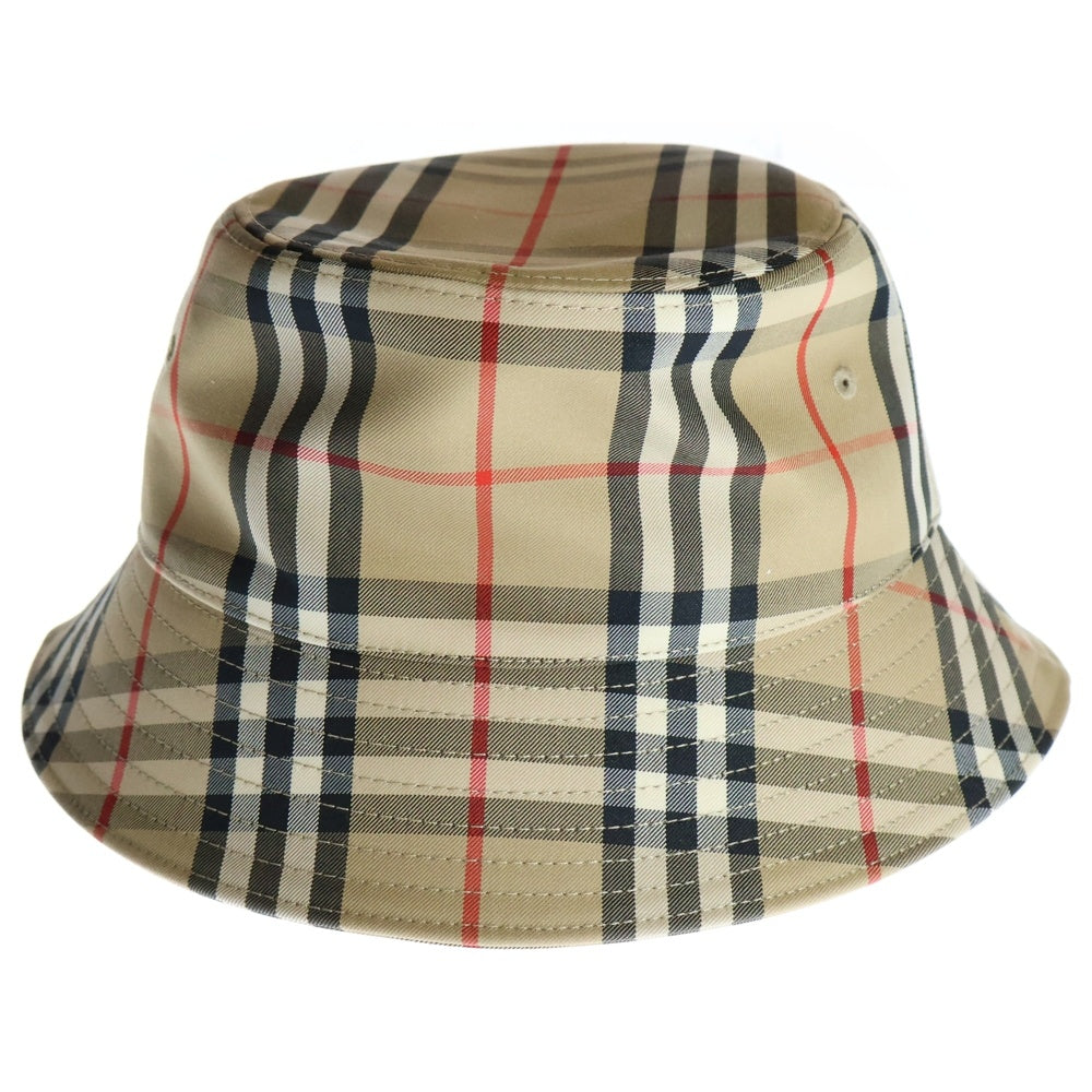 BURBERRY(バーバリー) バーバリー チェック バケットハット ベージュ コットン 8026927 帽子