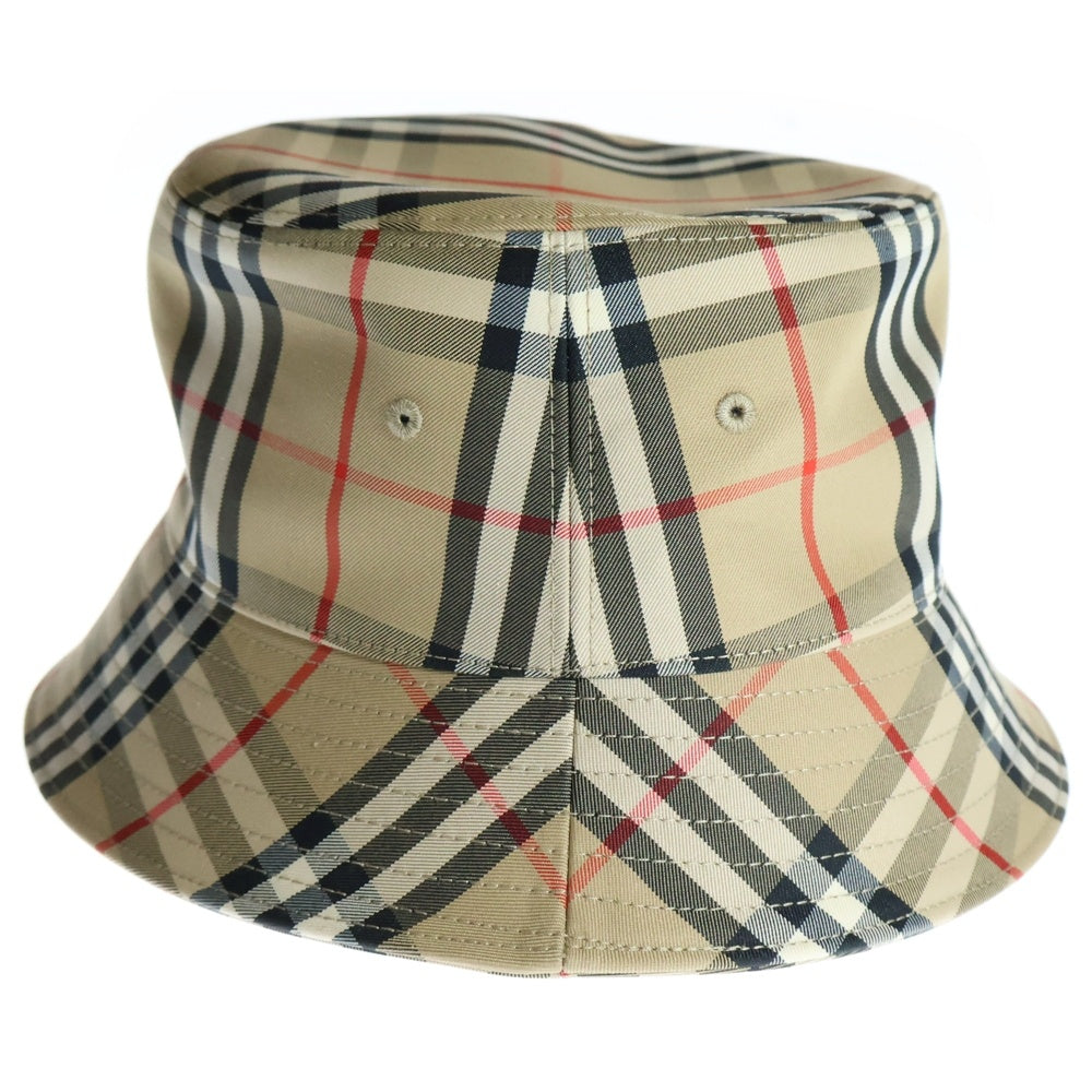 BURBERRY(バーバリー) バーバリー チェック バケットハット ベージュ コットン 8026927 帽子