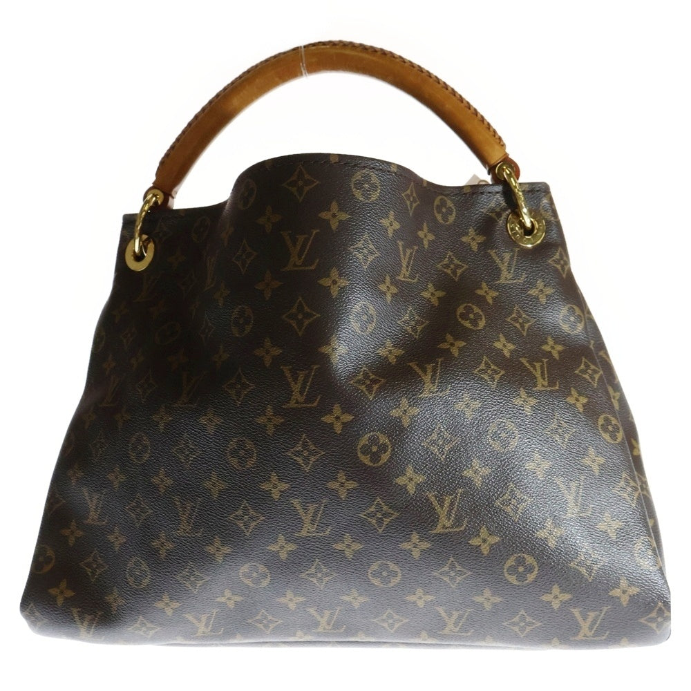 LOUIS VUITTON(ルイヴィトン) モノグラム アーツィーGM ハンドバッグ ブラウン ゴールド金具 レザー×PVC M40259