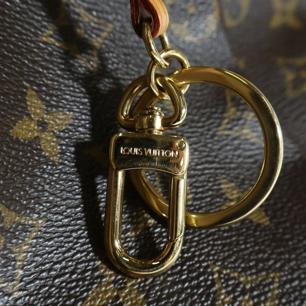 LOUIS VUITTON(ルイヴィトン) モノグラム アーツィーGM ハンドバッグ ブラウン ゴールド金具 レザー×PVC M40259
