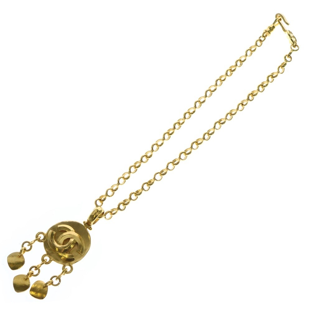 CHANEL(シャネル) ココマーク ネックレス ペンダント ゴールド GP 96P