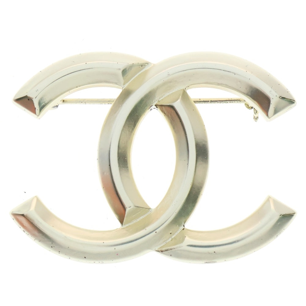 CHANEL(シャネル) ココマーク ブローチ シルバー メタル A17P