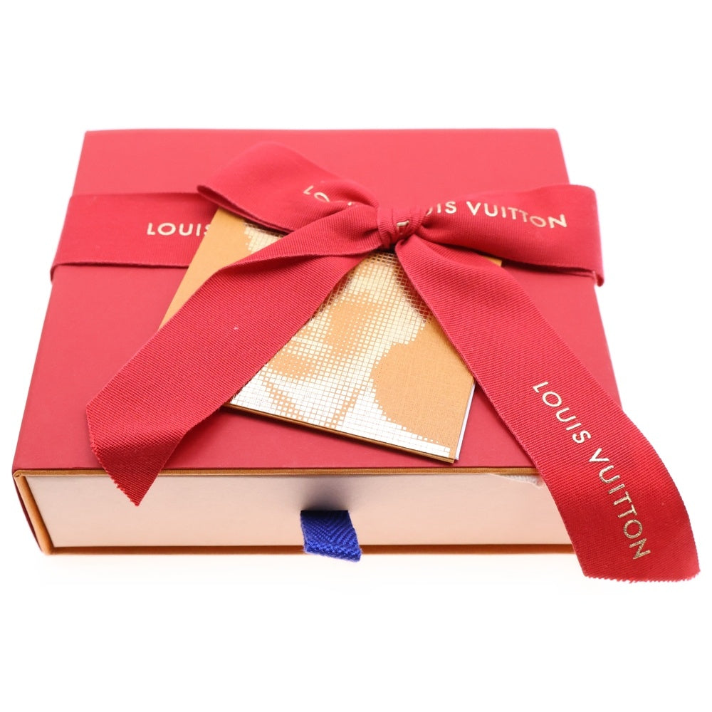 LOUIS VUITTON(ルイヴィトン) モノグラムアンプラント ポルトフォイユ・クレア トゥルトレール レザー コンパクトウォレット 二つ折り財布 ベージュ ゴールド金具 M80152
