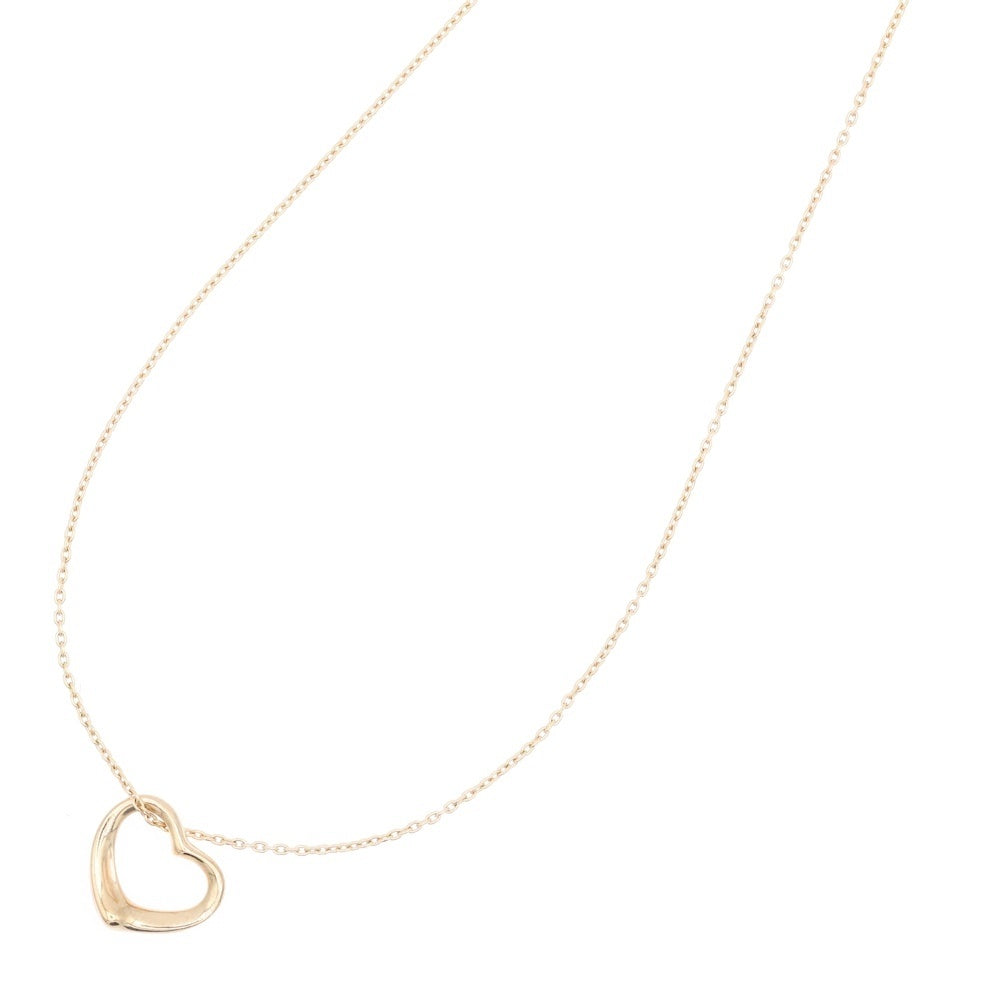 TIFFANY & Co.(ティファニー) エルサペレッティ オープンハート ネックレス ペンダント ゴールド 750YG 3.5g