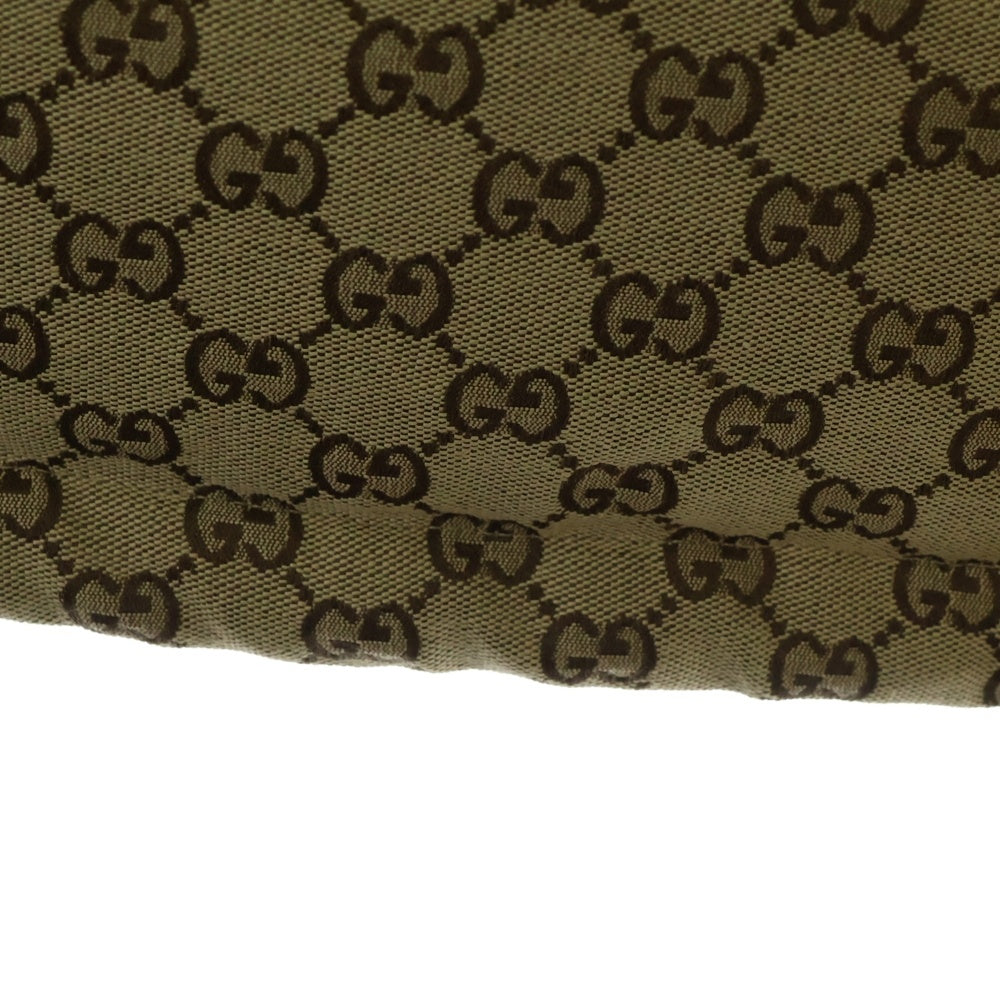 GUCCI(グッチ) GGキャンバス 2WAY クロップド フーデッド ボンバー ダウン ジャケット ベージュ/ブラック レディース 761698