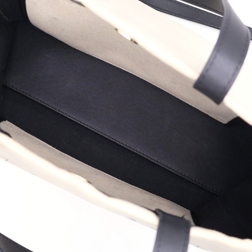 VALENTINO(ヴァレンティノ) VLTN ロゴ 2Wayショルダーバック キャンバス×レザー