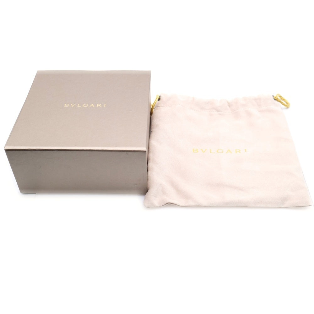 BVLGARI(ブルガリ) ブルガリブルガリ オーバルバックル レザー ベルト ブラック/シルバー 4501650416