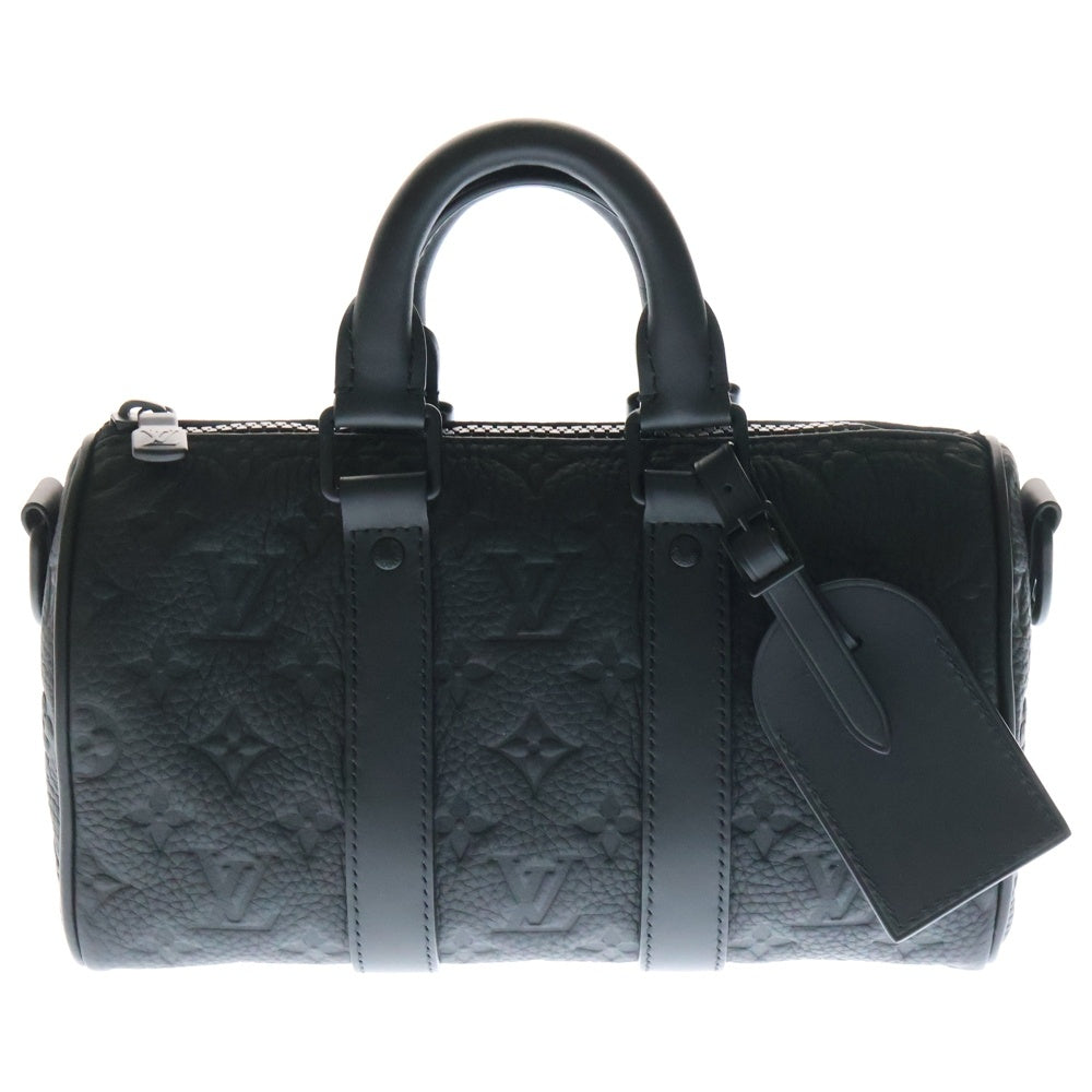 LOUIS VUITTON(ルイヴィトン) モノグラム トリヨン キーポル バンドリエール25 ショルダーバッグ ハンドバッグ ブラック レザー RFID M20900