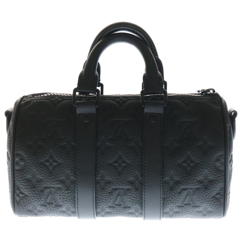 LOUIS VUITTON(ルイヴィトン) モノグラム トリヨン キーポル バンドリエール25 ショルダーバッグ ハンドバッグ ブラック レザー RFID M20900