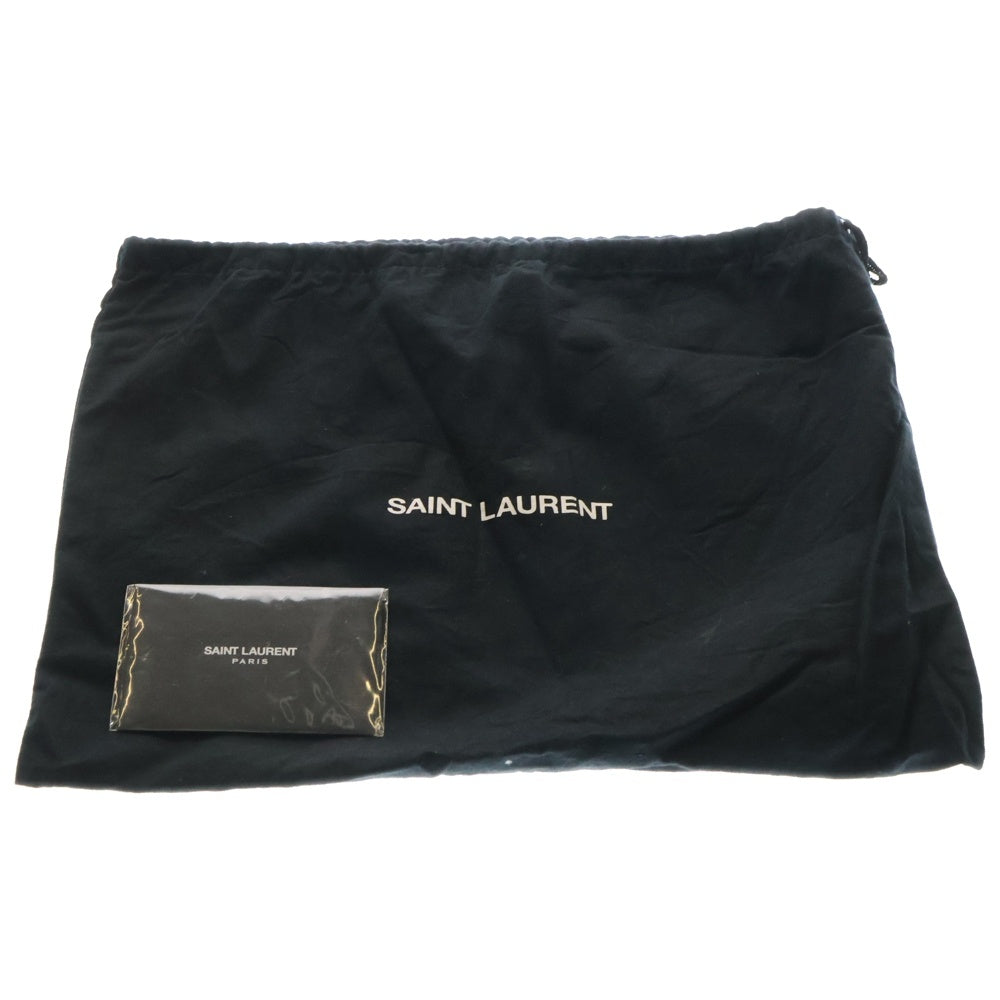 SAINT LAURENT PARIS(サンローランパリ) ヴィキ チェーンショルダー バッグ レッド レザー 532612