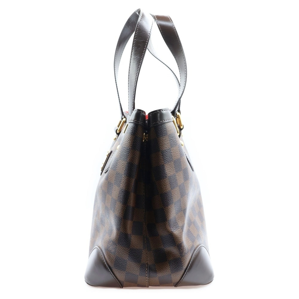 LOUIS VUITTON(ルイヴィトン) ハムステッドPM ダミエエベヌ ハンドバッグ ゴールド金具 ブラウン N51205