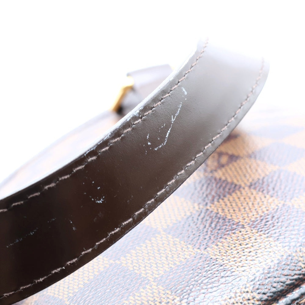 LOUIS VUITTON(ルイヴィトン) ハムステッドPM ダミエエベヌ ハンドバッグ ゴールド金具 ブラウン N51205