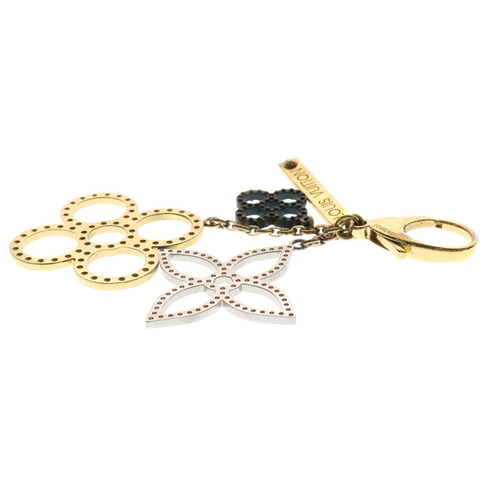 LOUIS VUITTON(ルイヴィトン) ビジューサック タパージュ バッグチャーム ゴールド×シルバー メタル アクセサリー