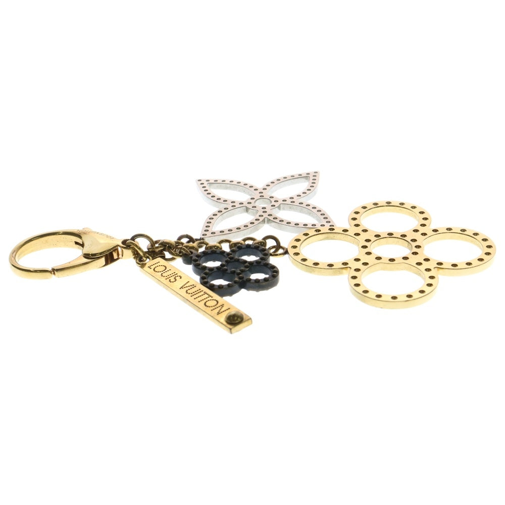 LOUIS VUITTON(ルイヴィトン) ビジューサック タパージュ バッグチャーム ゴールド×シルバー メタル アクセサリー