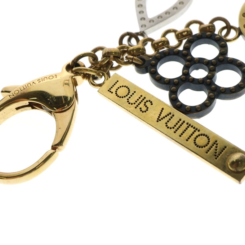 LOUIS VUITTON(ルイヴィトン) ビジューサック タパージュ バッグチャーム ゴールド×シルバー メタル アクセサリー
