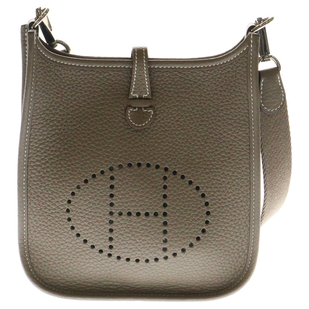 HERMES(エルメス) エブリン アマゾン TPM エトゥープ トリヨンクレマンス ショルダーバッグ シルバー金具 Z刻印