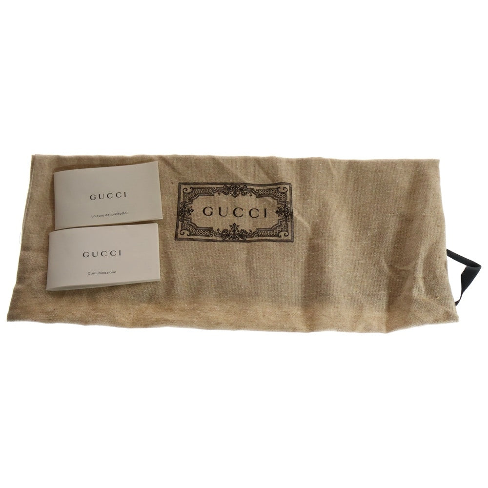 GUCCI(グッチ) GGマーモント チェーン ショルダーバッグ ブラック レザー 634936