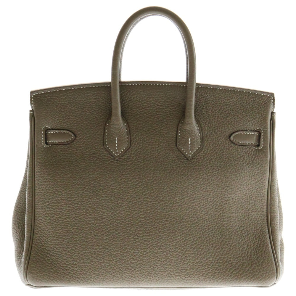 HERMES(エルメス) バーキン25 エトゥープ トゴ シルバー金具 Z刻印 ハンドバッグ